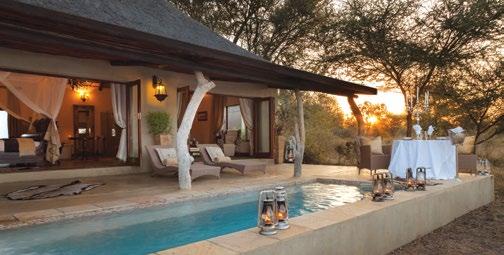 KINGS CAMP PRIVATE GAME RESERVE TIMBAVATI PRIVATE NATURE RESERVE GREATER KRUGER NATIONAL PARK Kings Camp is situated in the Timbavati Private Nature Reserve, bordering the Kruger National Park and