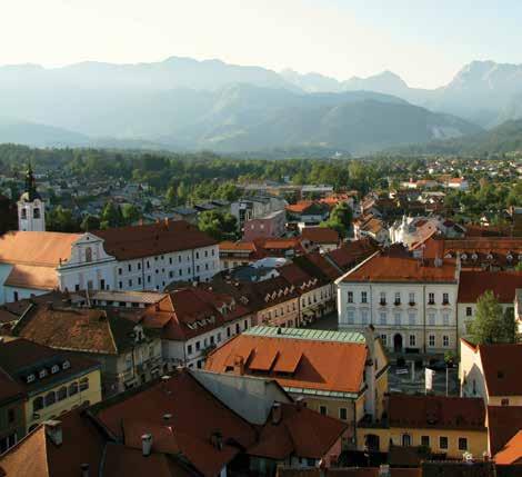 94 Central Slovenia Region Kamnik 95 I kamnik A medieval gem at the foothills of the Alps n a country that prides itself on charming villages, elegant squares and some of the most gorgeous towns in
