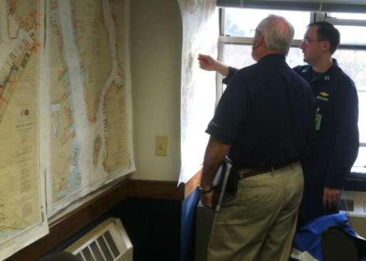 Navigation managers coordinated with: Coast Guard Army Corps of Engineers Pilots Port officials Terminal operators Lt.