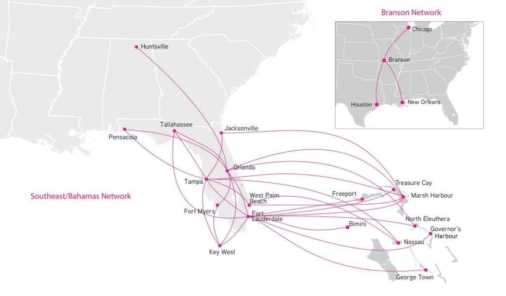 B. Silver Airways Background Silver is a Part 121 certificated U.S. airline operating approximately 100 daily scheduled flights between gateways in Florida and the Bahamas with recently announced