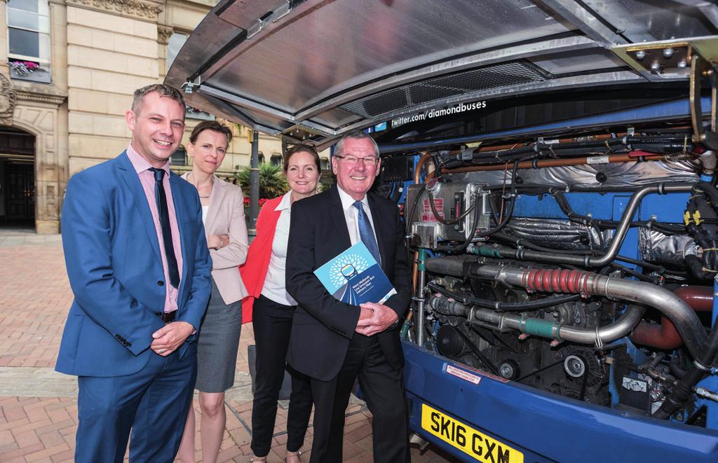Bus and Bus Alliance In a UK first, the award-winning, innovative Bus Alliance was developed and implemented to encourage further investment in the network, increase standards and improve bus links.