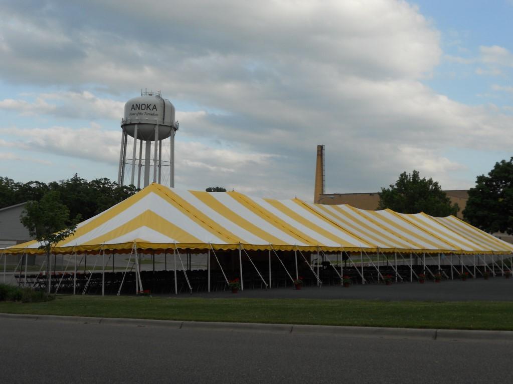 TENTS ALL PURPOSE TENT These tents are customer installed. They are usable ONLY on grass surfaces. Available in many colors. 20'x20'...$160.00 20'x30'...$180.00 20'x40'...$200.