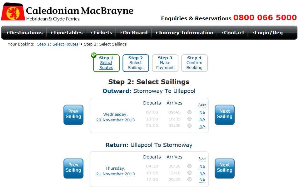 METHODOLOGY 3. Methodology 3.1 The data for this report was collected by the daily routine of querying the CalMac online booking system for each sailing covered in the study.