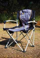 keep it nice and stable, the TJM camp chair is one thing to take with you wherever