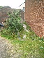 Image 56: Overgrown ramp at Cable Street.