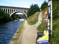 Here the survey joins the north side of the canal and follows the line as marked on the