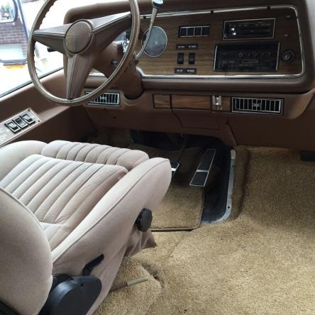 1978 GMC Driving Area The Front Driver s Area has all new curtains to cover the front