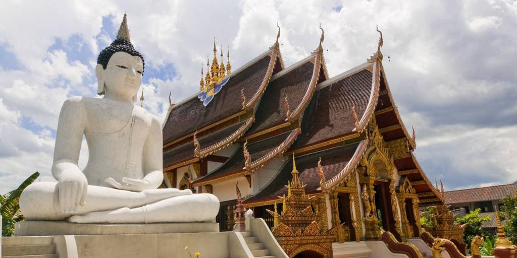 8 days Starts/Ends: Bangkok Enjoy a classic journey through Thailand from the hustle and bustle of Bangkok and the beautiful Erawan Falls of Kanchanaburi, to the colourful hill tribes of Chiang Rai
