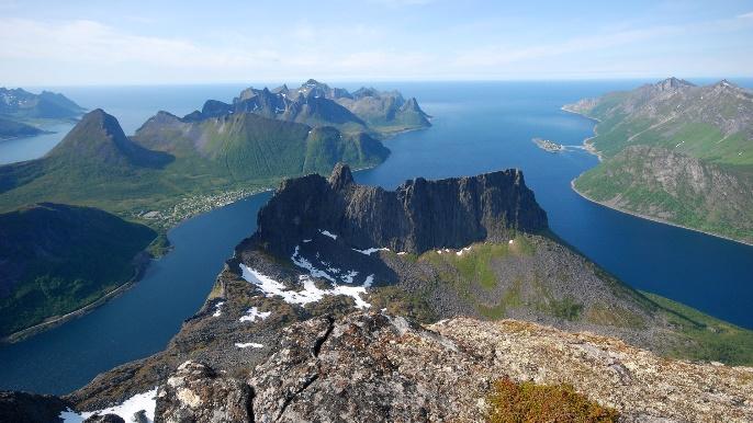 Day 5. Senja and Tromso, Norway (220 km): Trip by ferry to the beautiful peninsula of Senja Beautiful Senja is Norway's second largest island, located far above the Arctic Circle.