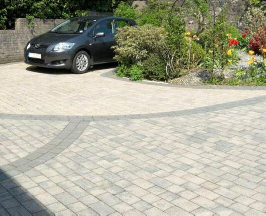 residential drives, paths and patios 60mm - suitable for drives and lightly trafficked roads Available in Ash,