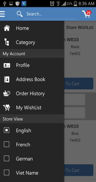 3. HOW TO CONFIGURE 1. After installing Wishlistplug-in, you need to come to Magento admin 2. Login to Magento Backend then click onto SimiCart/ Wishlist in the top bar menu. 3.