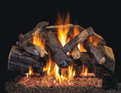 CHARRED SERIES Charred Majestic Oak (CHMJ) Sizes: 24-36 Like an artist who can bring the beauty of nature to life, Real-Fyre