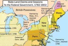 1 2 Changing Shape of New York Pre-Revolution Boundaries 1783 Boundaries and Claims 1802 Boundaries as approved by Congress 3 Read the NY excerpt from How the States got their Shapes.