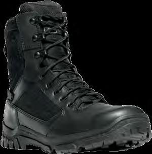 7 standards Durable, waterproof, polishable leather upper with ripstop ballistic nylon Anatomical design and broader toe box for a more