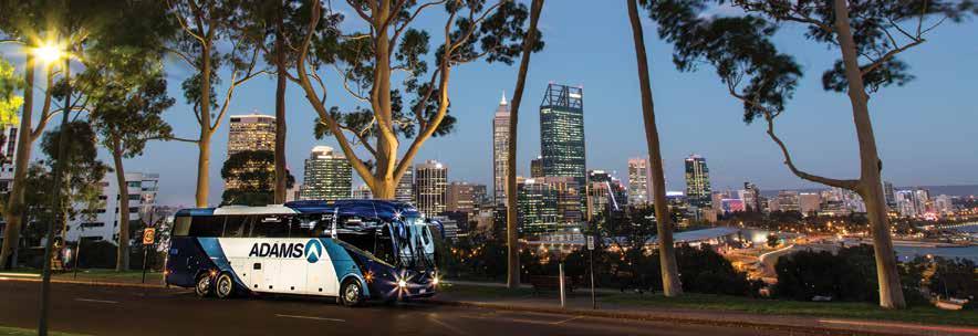 Our 5-star fleet of 10-50 seater coaches and 27 seater 4WDs, are regarded as one of Australia s finest: 50% more legroom Extra-large reclining seats with seatbelts for safety Cosy sheepskin