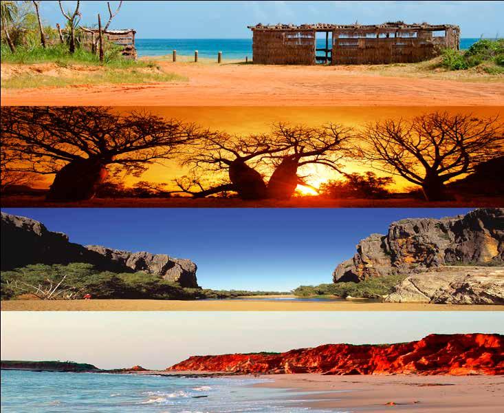 22 BROOME Broome and The Kimberley Region Offering the real Australian outback, the remote Kimberley Region of Western Australia s north is considered even by Australians as a last