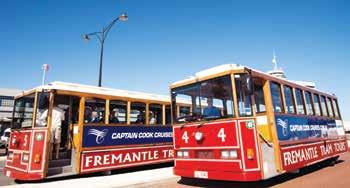 Join one of the Captain Cook Cruises departures from Fremantle and enjoy wonderful views of the magnificent Swan River as you cruise the calm waters between Fremantle and Perth.