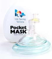 15 Rescue 31. Pocket Mask Prevents mouth-to-mouth contact with victim s face with a simple and reliable one way valve.