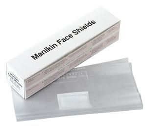 Manikin Face Shields Roll of 36 Manikin face shields are perfect for training use on Little Anne
