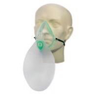 Mask has a one-way valve with bacterial filter that helps to protect the rescuers in an emergency situation The transparent dome allows the rescuer to visually check the patient s airway status