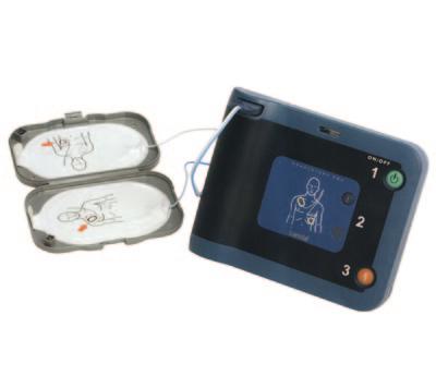 39 Conforms to European Resus Council Revised Guidelines December 2005 HeartStart FRx is easy to use, rugged and reliable, it is ready when needed, with a minimum of maintenance required FRx assists