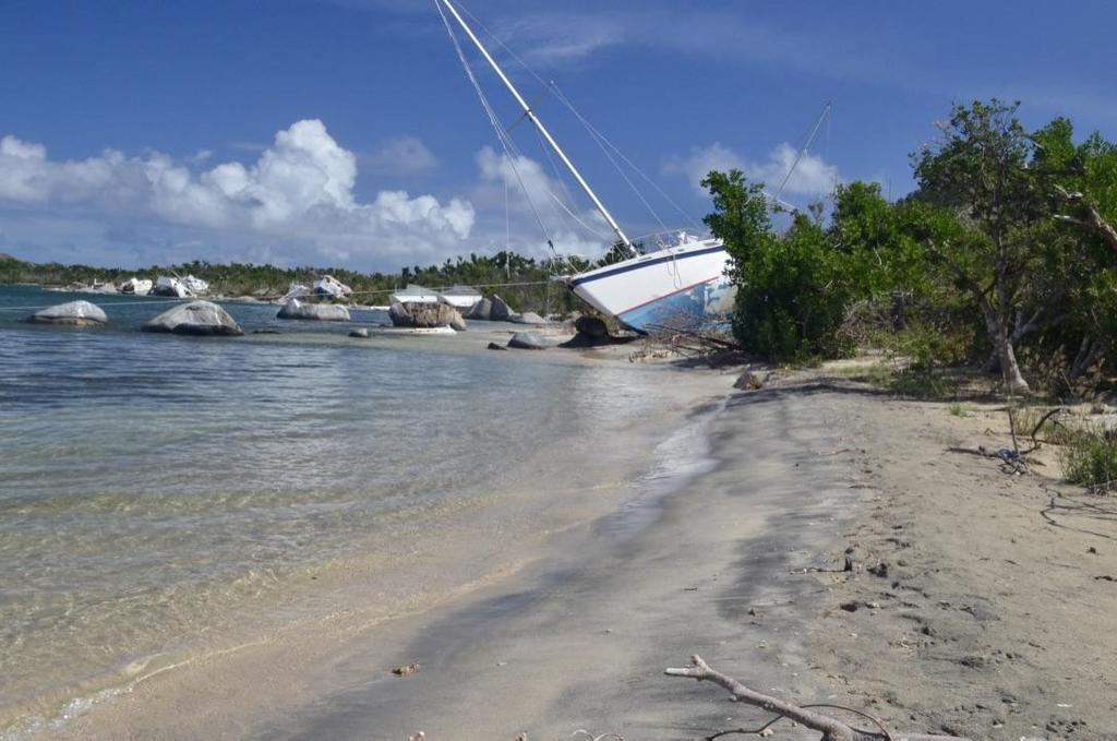 Village Cay Marina - Fuel, water and ice are available. Some docks were damaged and repairs are underway.