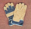Leather Gloves Split Pigskin Fitters gloves Performs better in wet applications than cowhide grain or split leather Superior comfort and breathability Good abrasion resistance Better dexterity than