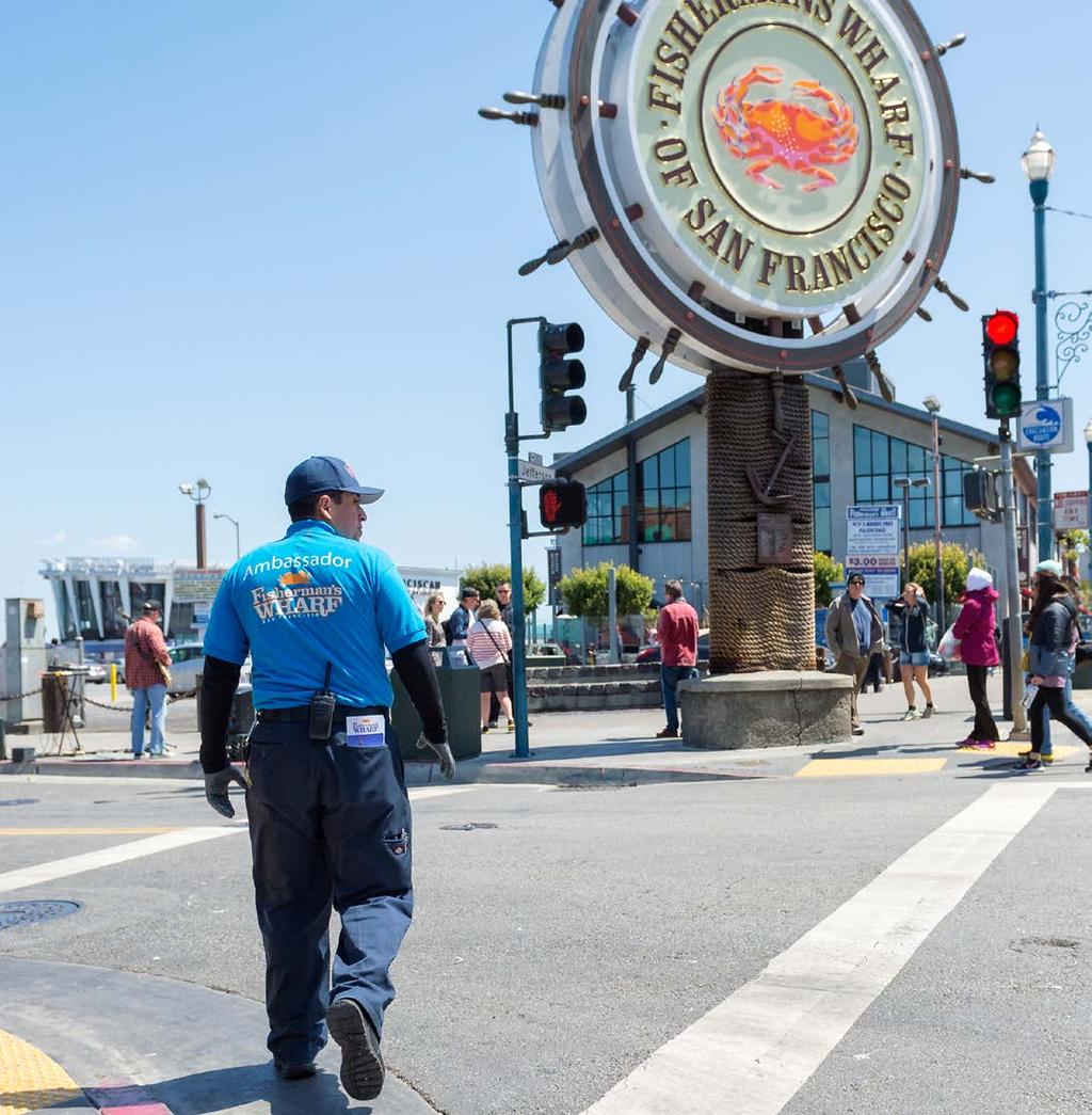 PUBLIC REALM & URBAN PLANNING The FWCBD continued its commitment to perform outreach and work with the Department of Public Works, the MTA, the San Francisco Planning Department and the Port of San