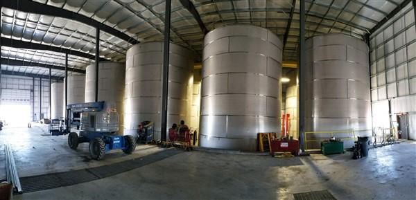 API 650 Atmospheric Oil Storage Fertilizer Distribution Plant Storage Tanks Kennedy