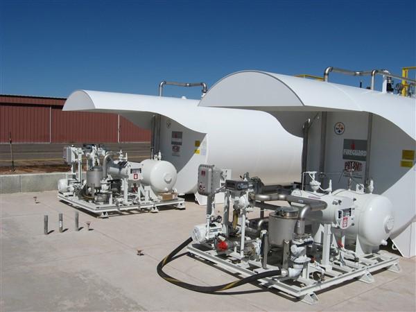 Shop-Fab Atmospheric Storage Tank (2) 12,000 Gallon Horizontal