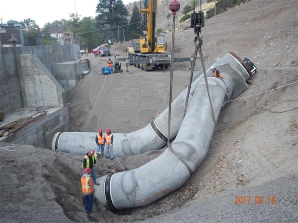 Pipe Fabrication Olmsted Hydro-Electric Power Mid America Pipe Fabricating & Supply,