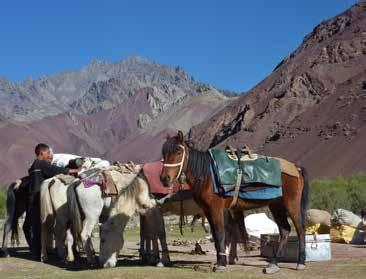page 2 Introduction The Markha Valley trek is an outstanding medium length trek in breathtaking scenery in Ladakh.