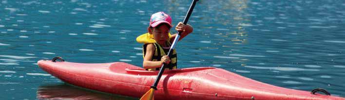 LAKE ACTIVITY Lake Aoki Canoe You can feel the