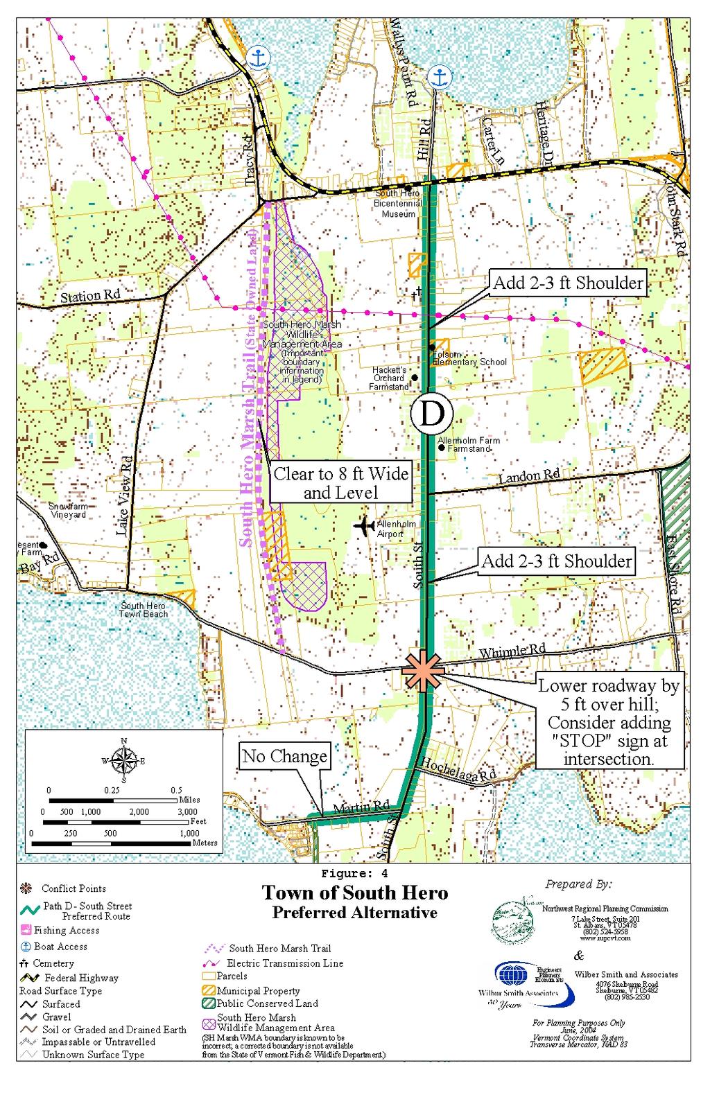 South Hero Village to Allen Point Access Linkage Feasibility and Alignment Study