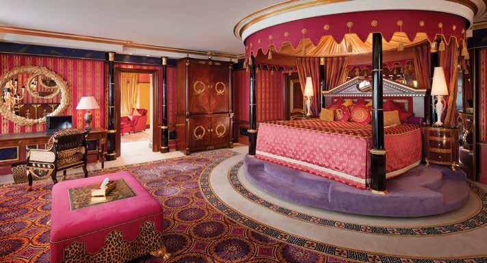 Royal Suite Quintessential Style and Sophistication Towering 27 double-height storeys high, Burj Al Arab Jumeirah offers unparalleled standards of comfort and service.