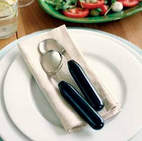 Each cutlery has its own unique shape and design according to its specific usage and to compensate for reduced hand function.