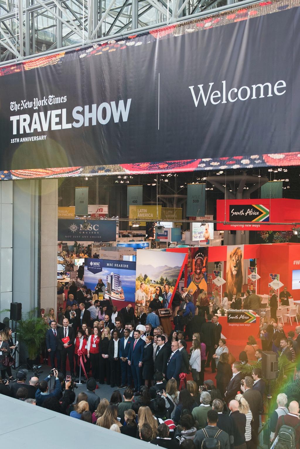 2019 TRAVEL SHOW // FACTS & NUMBERS 5 A Record 2018 Attendance TOTAL 2018 ATTENDANCE Total Attendance: 32,398 Trade Attendance: 10,268 Consumer Attendance: 22,130 Media/Press Attendance: 1,384 610