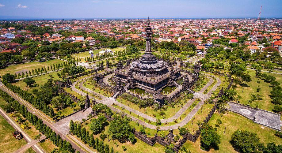 Bajra Sandhi Monument is a monument to the struggles of the Balinese people throughout history.