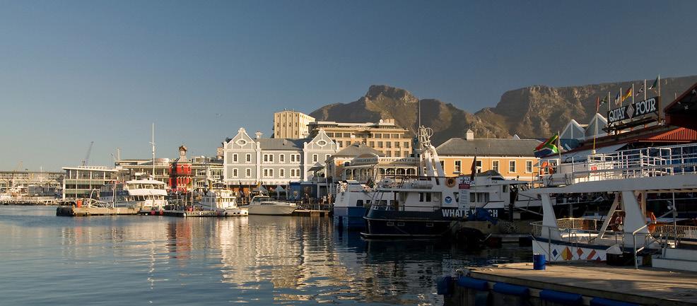 Meals: B, L Lodging: Table Bay Hotel Day 8 October 12: Say Goodbye to Students and Farewell Dinner Free morning and afternoon at leisure.