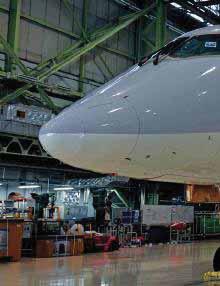 For the first time in history, three commercial aircraft types are being built there. One is on the brink of entering service, while the other two are gearing towards a first-flight milestone.