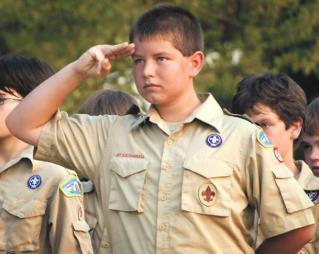Scout Law A Scout is: Trustworthy, Loyal, Helpful, Friendly, Courteous, Kind, Obedient, Cheerful, Thrifty, Brave, Clean, and Reverent. Scout motto Be Prepared. Scout slogan Do a Good Turn Daily.