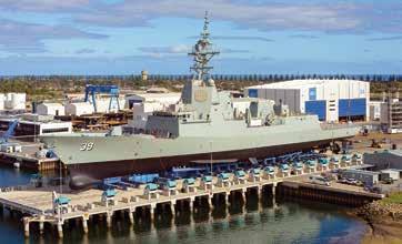 TECHPORT AUSTRALIA - AUSTRALIA S PREMIER NAVAL INDUSTRY HUB MAJOR PROJECTS Techport Australia is home to Australia s largest and most complex naval projects. Air Warfare Destroyers The $8.