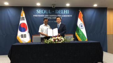 STATES Delhi signs MoU with Seoul Metropolitan Government for cooperation in the fields of environment, tourism, waste