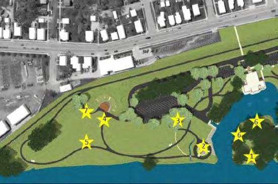 In September 2014, the Troy City Council approved funding for consultants to design improvements for Treasure Island Park and Hobart Arena, the Marina building construction work, and parking lot