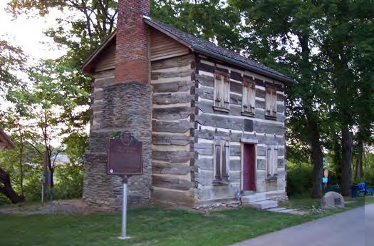Old Franklin Log Post Office Benninghofen House Lane-Hooven House Butler County Courthouse Lane-Hooven House.