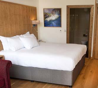 Our luxurious rooms are large and spacious with superking-sized beds so you can drift off in absolute comfort.