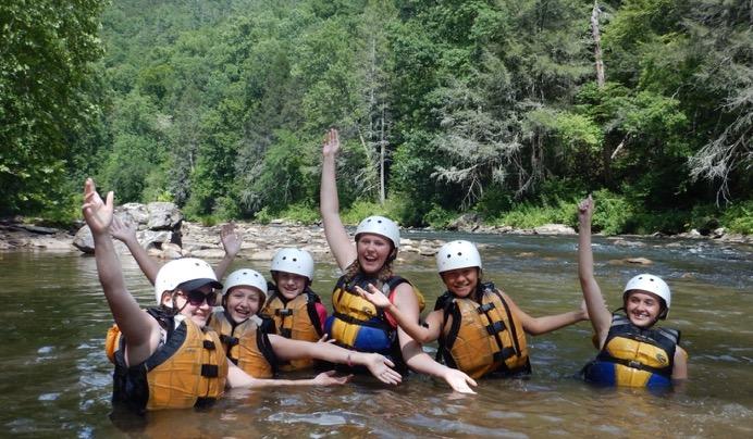 GIRLS ADVENTURE GETAWAY JUNE 23-28, 2018 TRIP SUMMARY HIGHLIGHTS Tubing on the Potomac River Whitewater rafting and canoeing on the Shenandoah River Hiking on the legendary Appalachian Trail