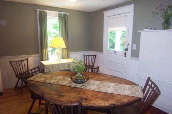 Dining Room with Hunt Country Table & Chairs