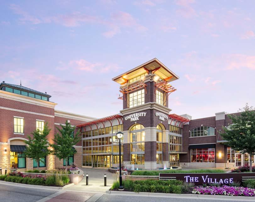 A LEAGUE OF ITS OWN University Park Mall is the only regional mall within a 65-mile radius of South