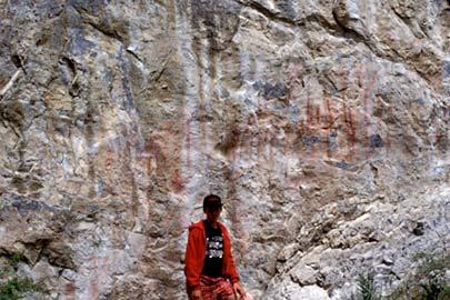 These limestone canyons are the locations of several recorded rock art sites and have a high potential for more pictograph sites in unsurveyed areas.